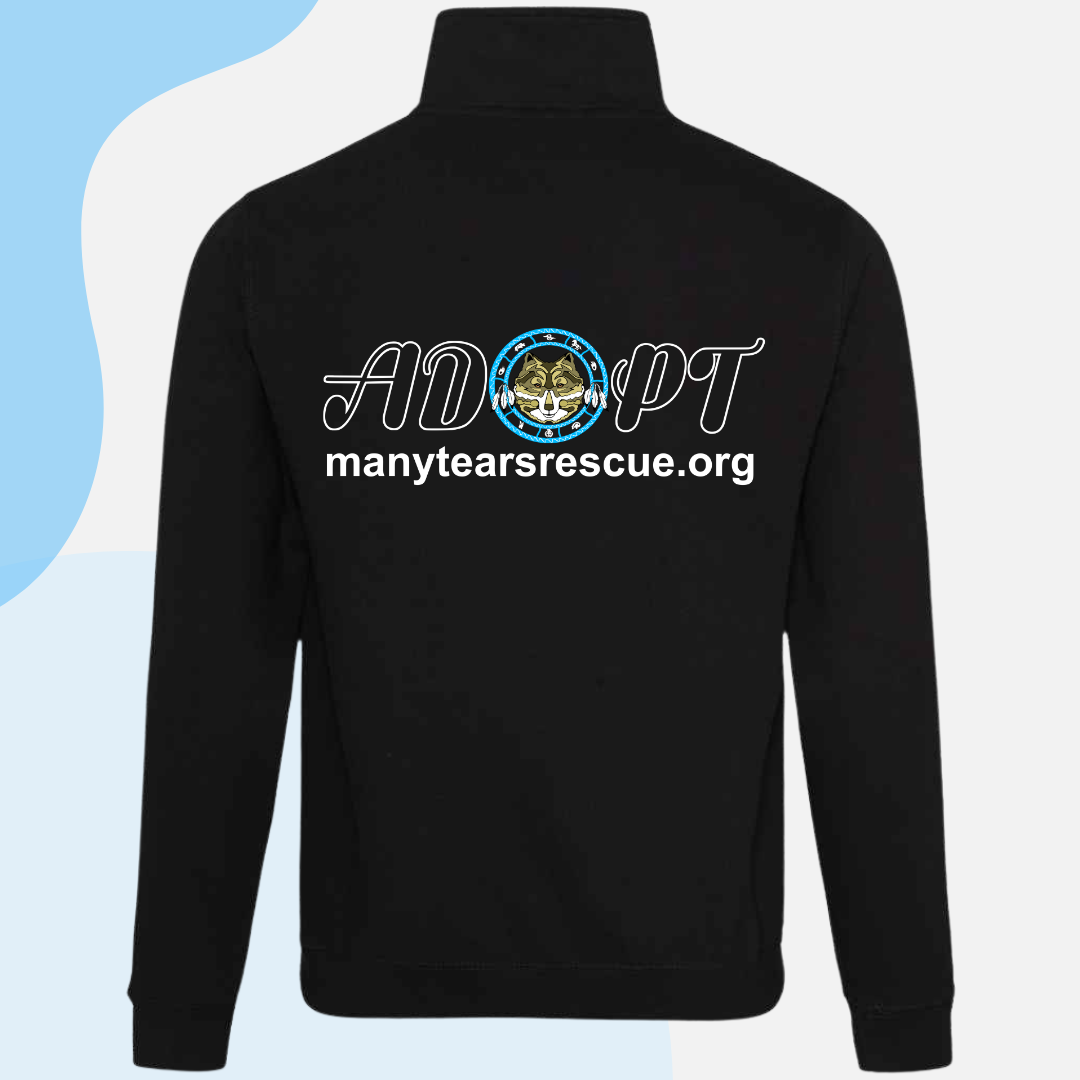 Many Tears 1/4 Zip Sweatshirt *Pre-Order*