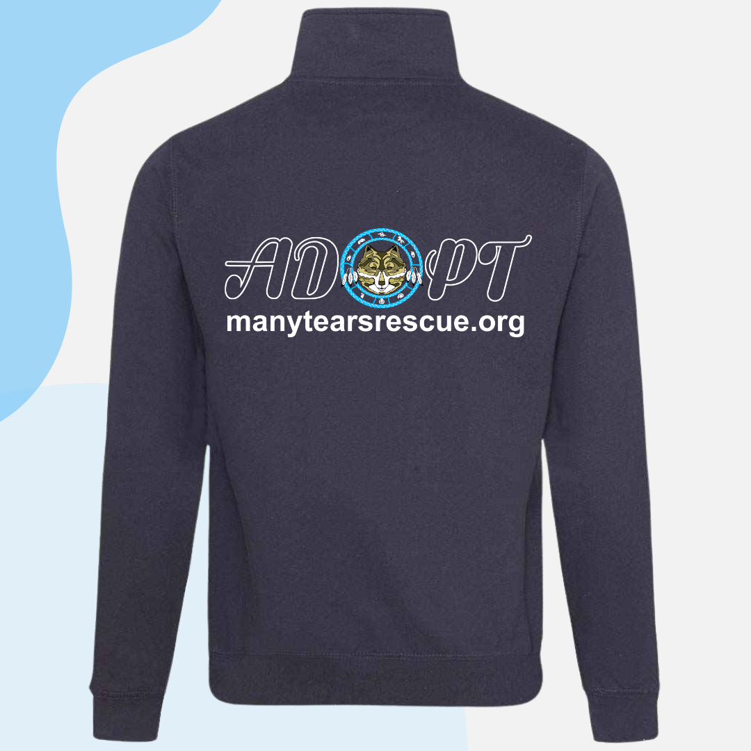 Many Tears 1/4 Zip Sweatshirt *Pre-Order*