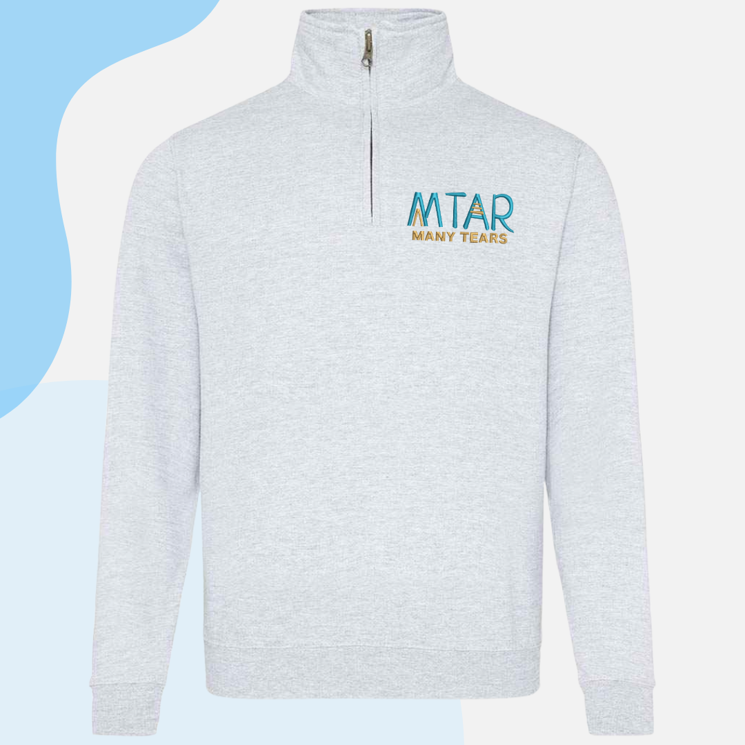 Many Tears 1/4 Zip Sweatshirt *Pre-Order*